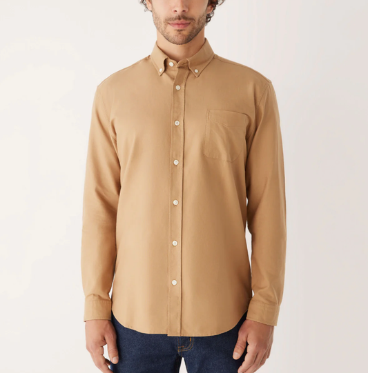 Jasper Oxford Shirt - Camel