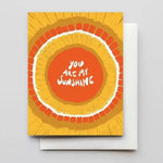 You Are My Sunshine Card