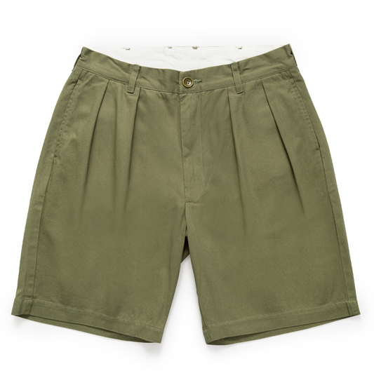 Drill Part Timer Short - Olive