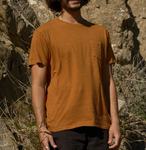 Hemp Pocket Tee - Almond