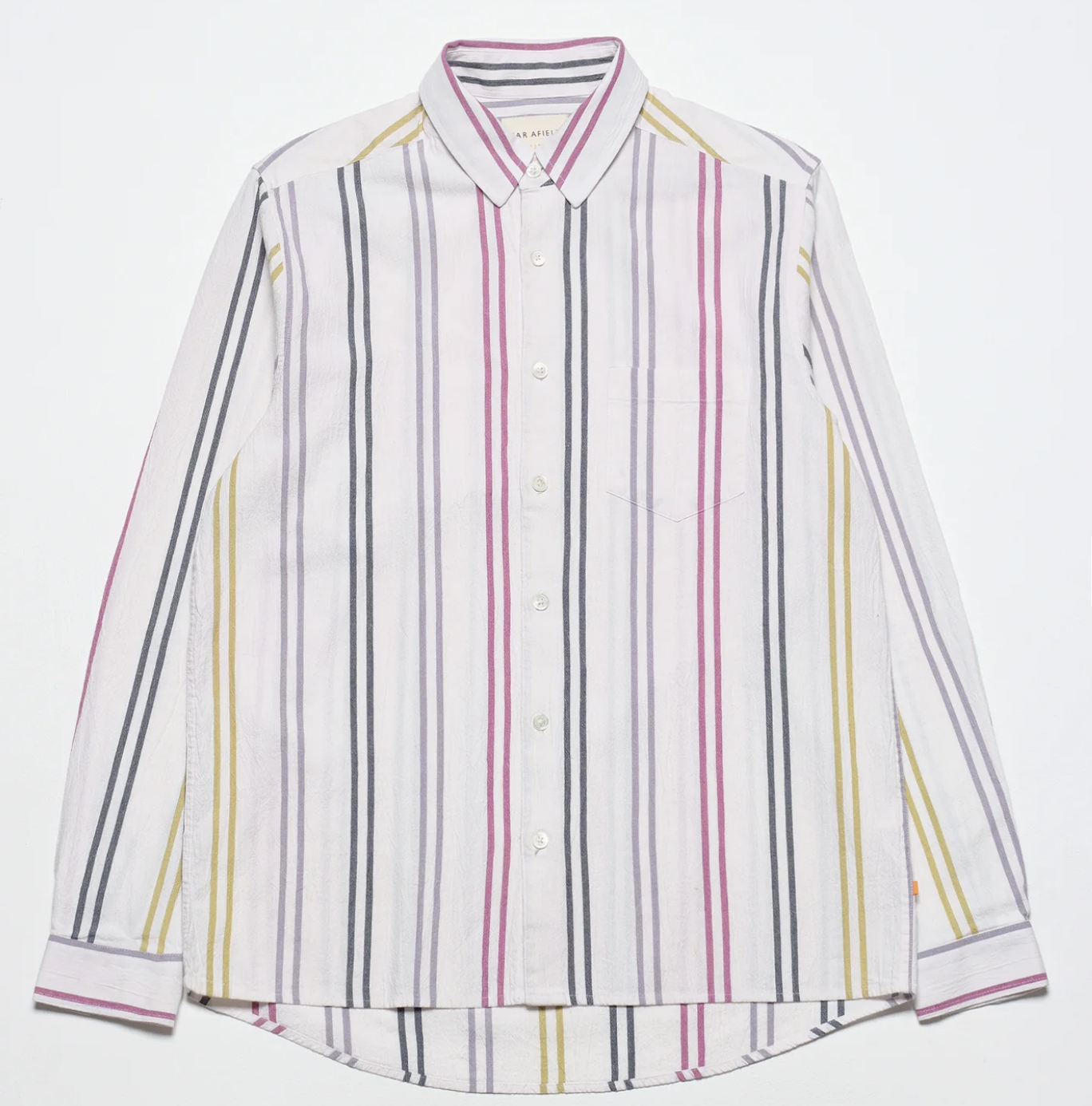 Classic Shirt - White / Multi Murano Stripe