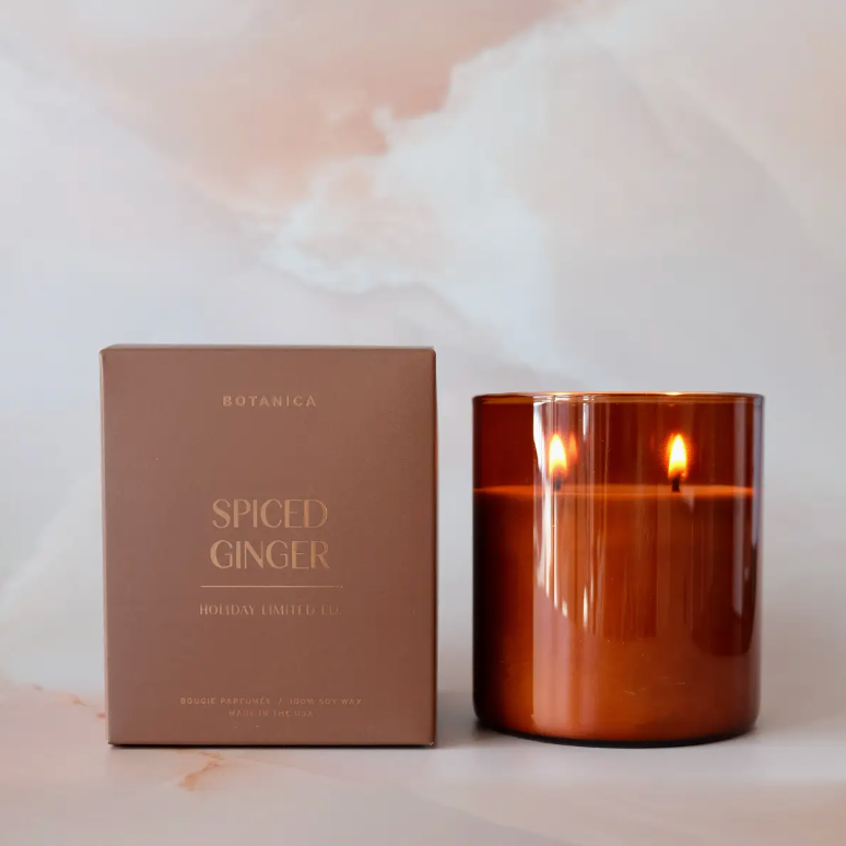 Spiced Ginger Holiday Candle - 14.5 oz.