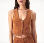 Dallas Vest - Tan Cord