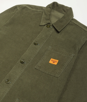 Corduroy Coverall Jacket - Olive