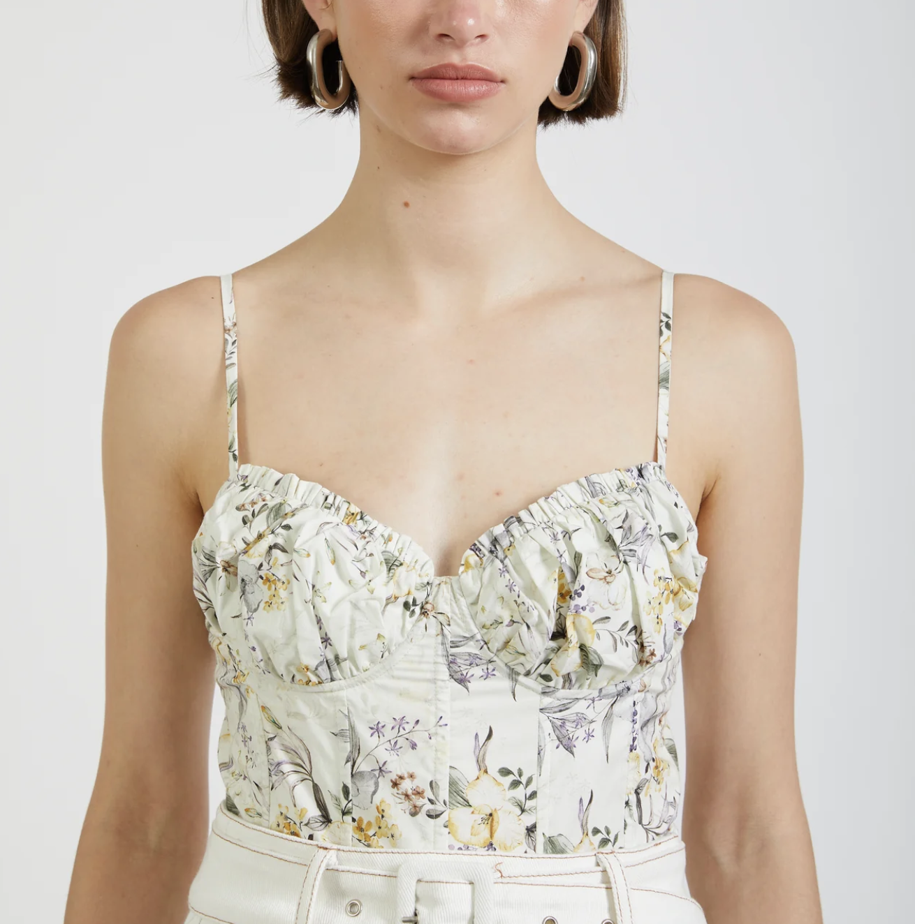 Mindy Bodysuit - Sage Multi