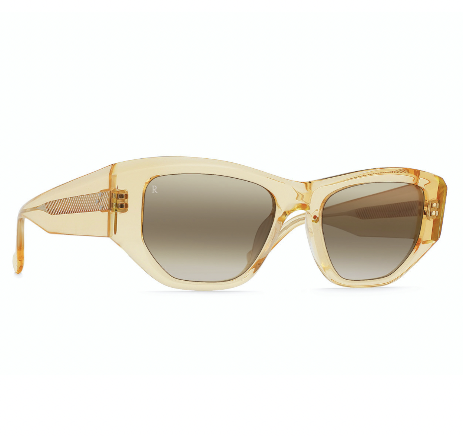 Ynez Sunglasses - Champagne Crystal/Mink Gradient