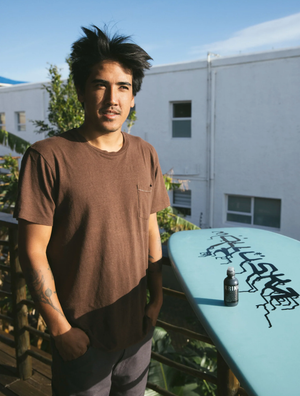 Hemp Pocket Tee - Brown
