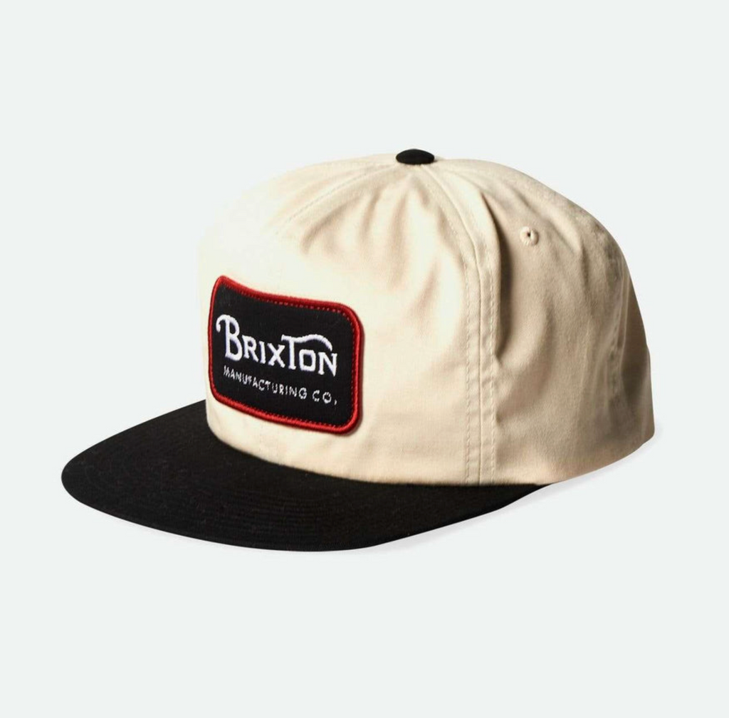 Grade Snapback - Off White/Black