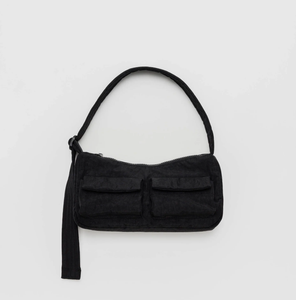 Cargo Shoulder Bag - Black