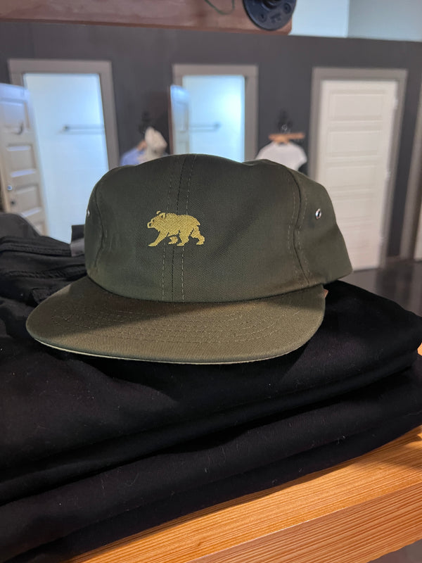 Bear Dad Cap - Olive