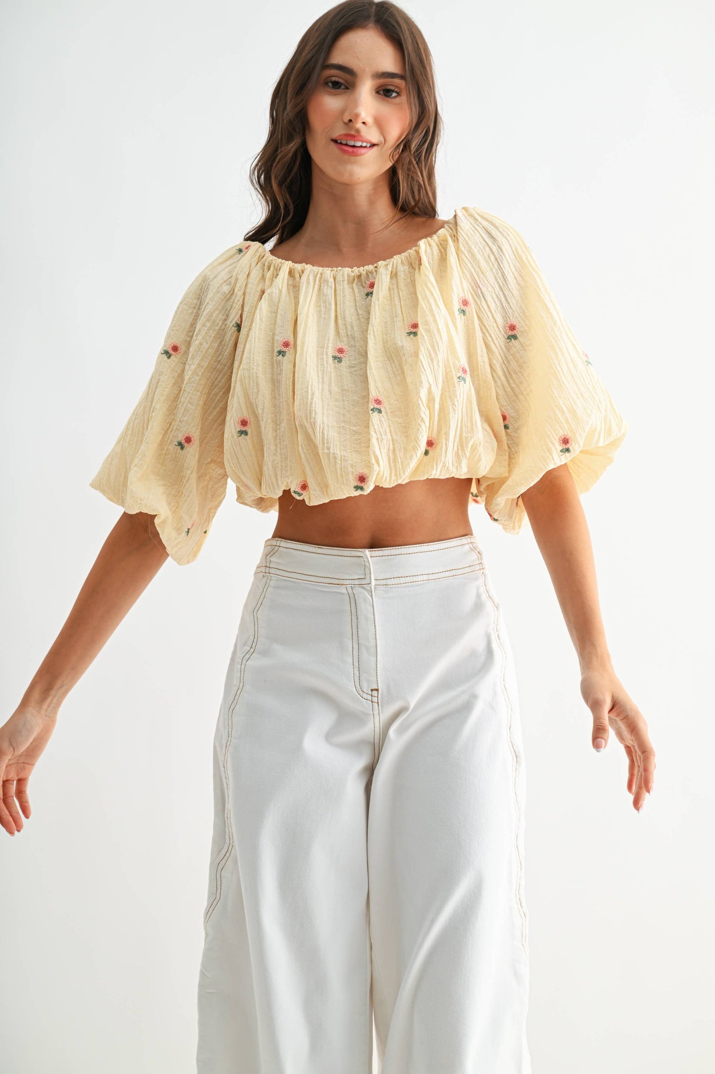The Sunlit Flower Blouse