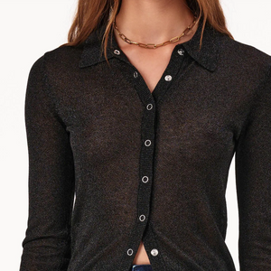 Caroline Lurex Knit - Black