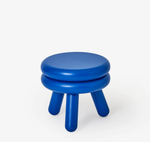 Short Pluma Stool - Blue