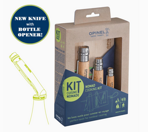 Nomad Kit with Bottler Opener Knife