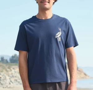 New Pelican Tee - Navy