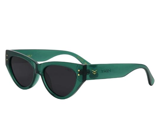 Carly Sunglasses - Hunter Green/Smoke Polarized