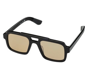 Cut Fifty-Eight Sunglasses - Black/Tan