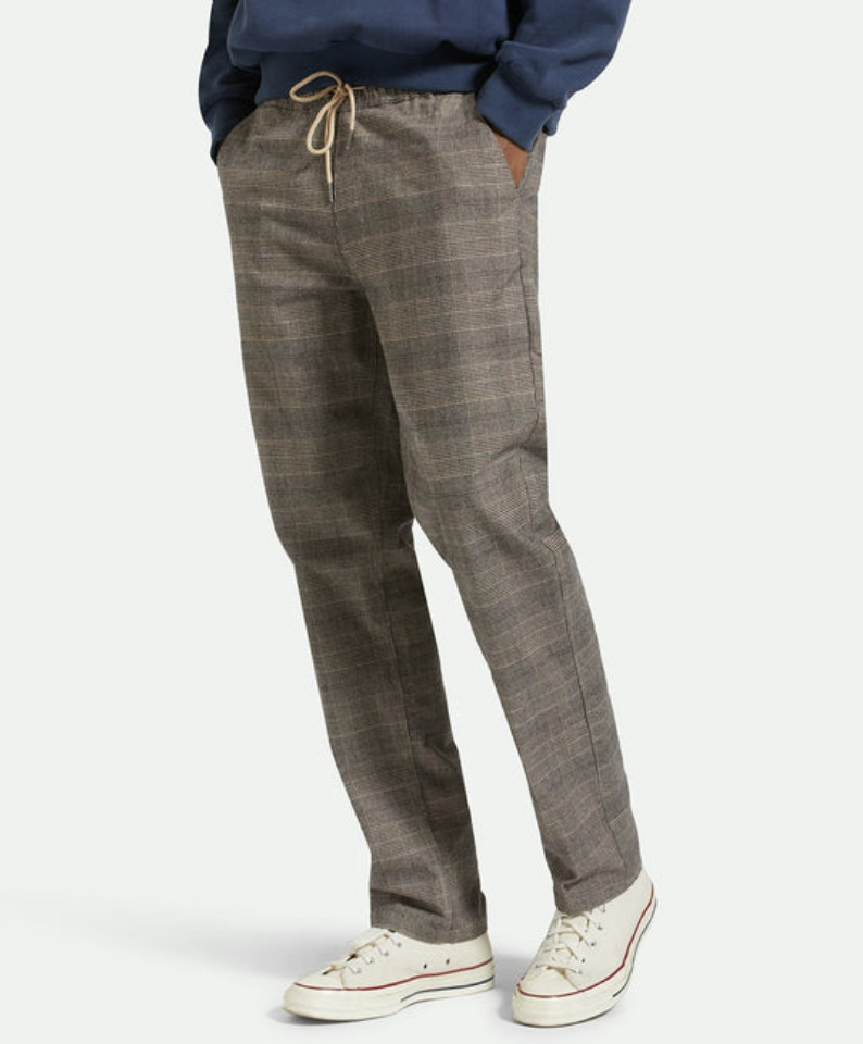 Broadway Houndstooth E-Waist Elastic Pant