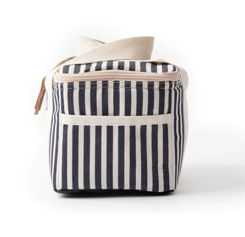 Mini Cooler Bag - Lauren's Navy Stripe