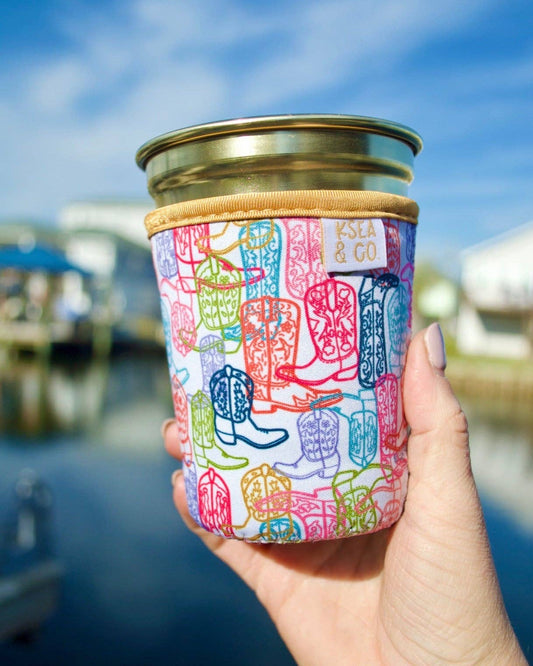 Yeehaw Iced Coffee Drink Sleeve