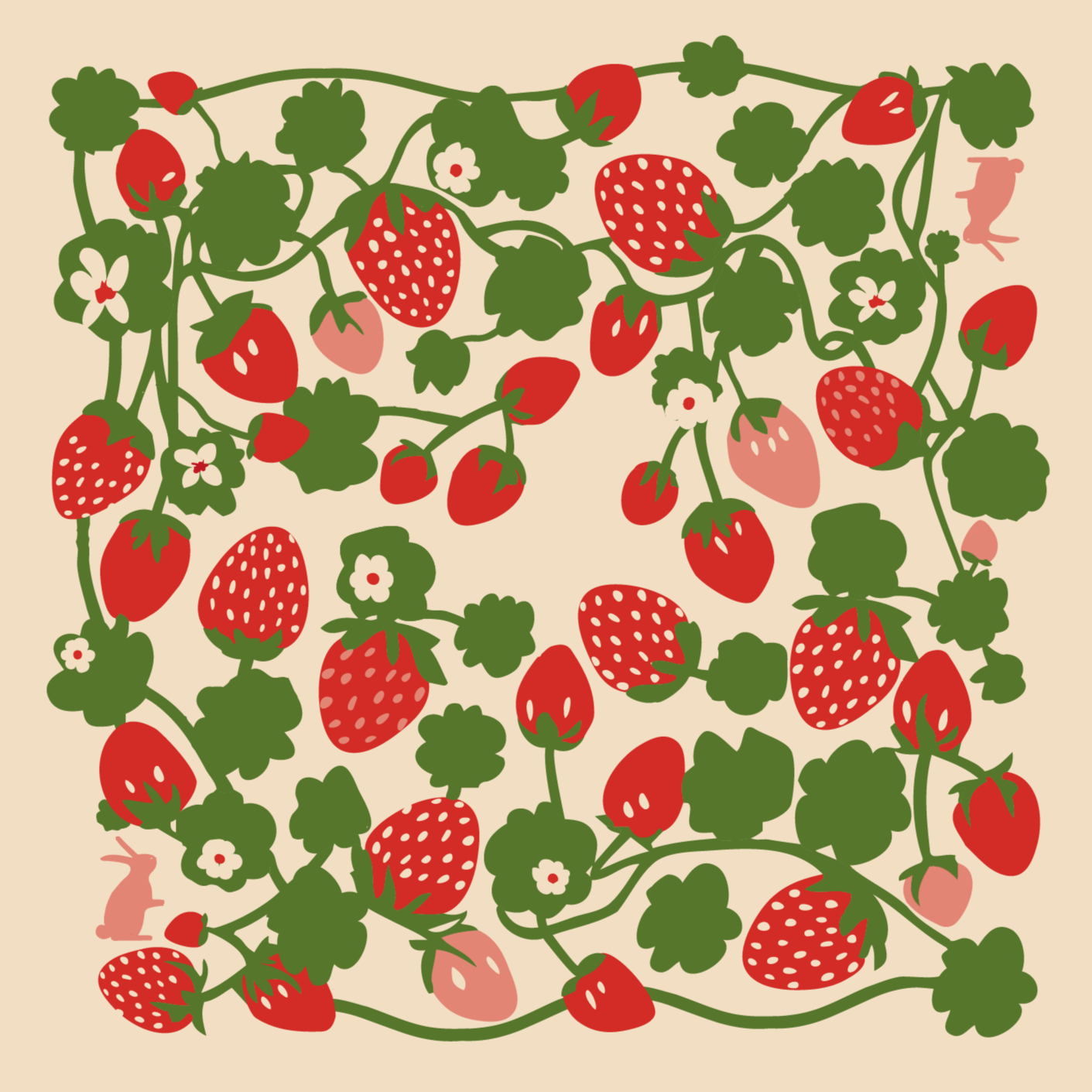 Strawberry Fields Forever Bandana
