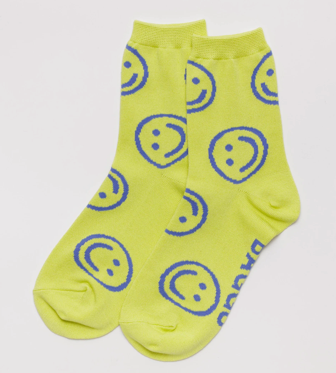 Crew Socks - Citron Happy