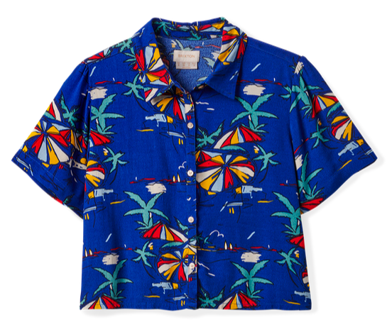 Riviera S/S Woven - Surf the Web