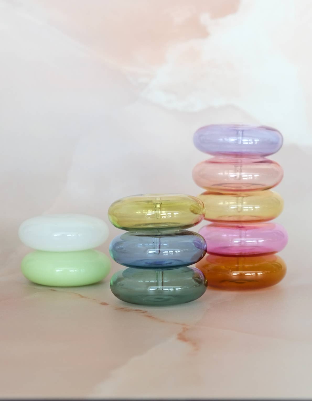 Glass Bubble Incense Holder