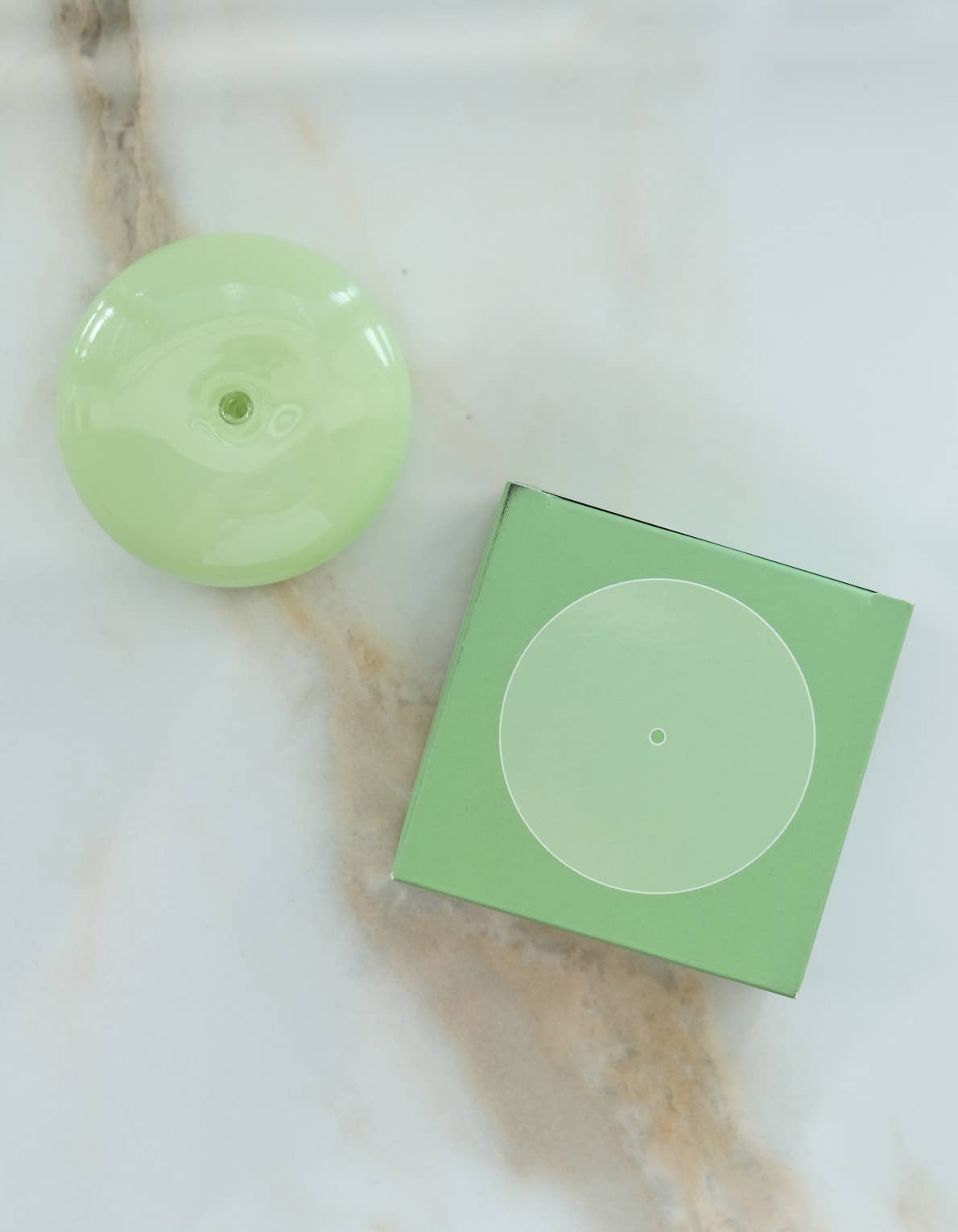 Glass Bubble Incense Holder
