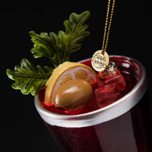 Bloody Mary Cocktail Holiday Ornament