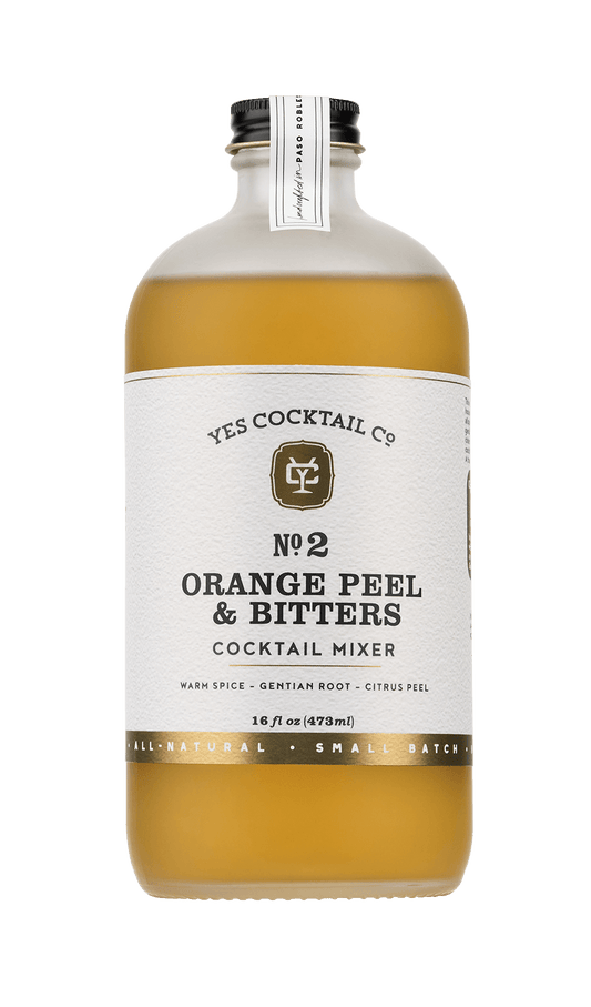 A bottle of Yes Cocktail Co. No.