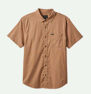 Charter Sol Wash S/S Shirt - Burrow Brown