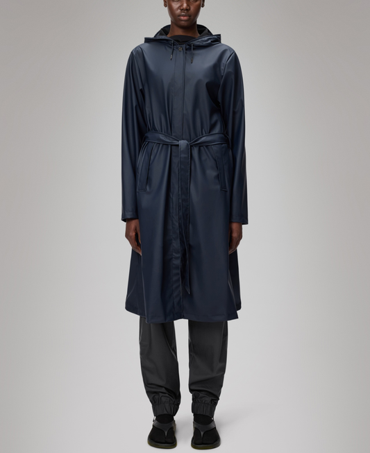 A-Line Longer Jacket - Navy