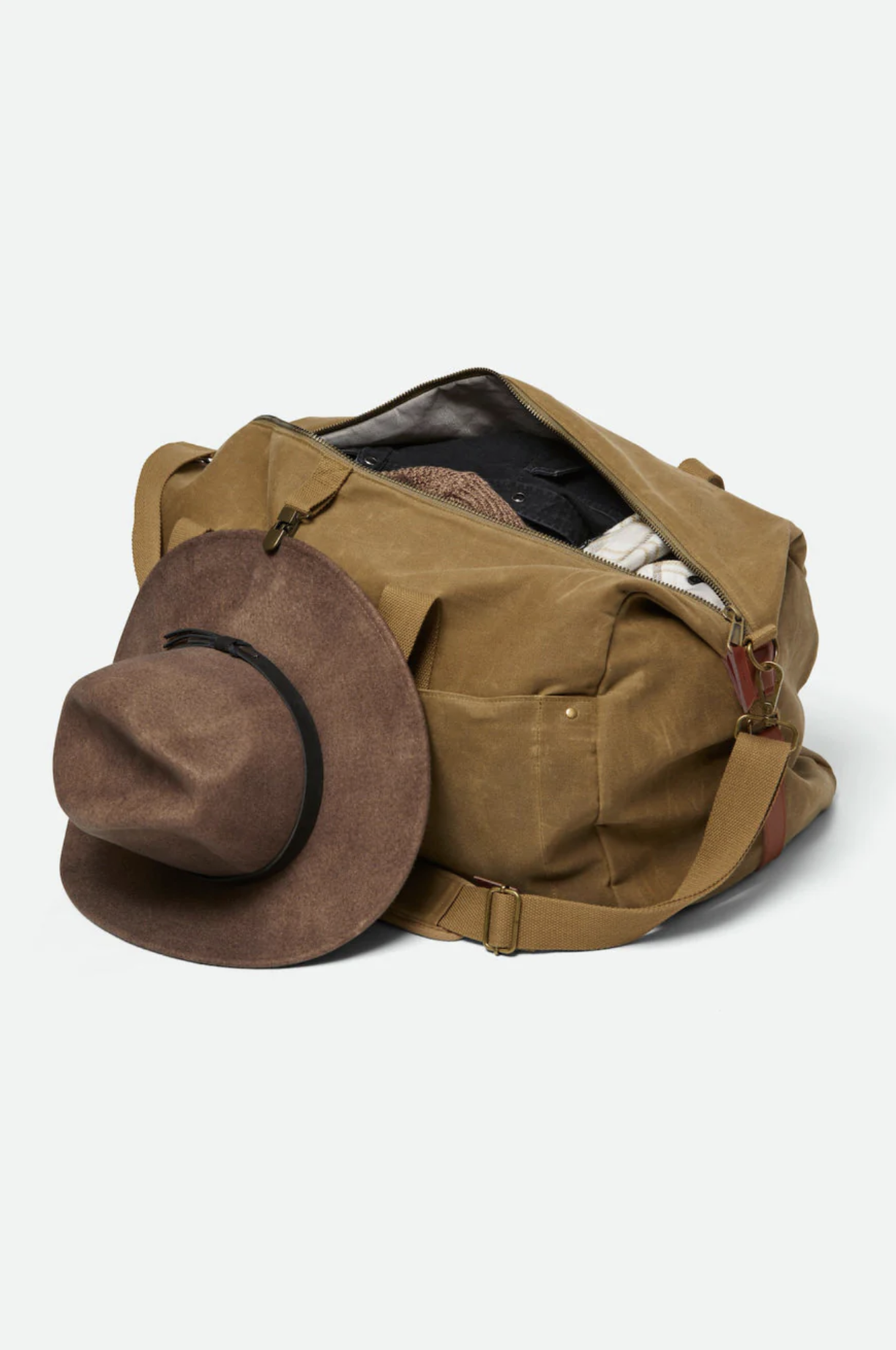 Traveler XL Weekender Duffle - Olive Brown