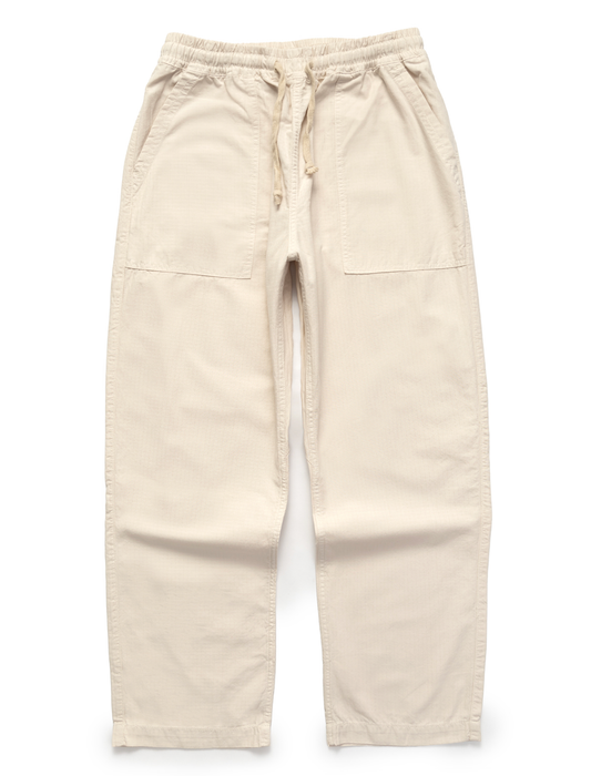Rip Stop Chef Pant - Bone