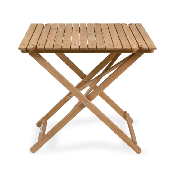 Tall Folding Table - Teak