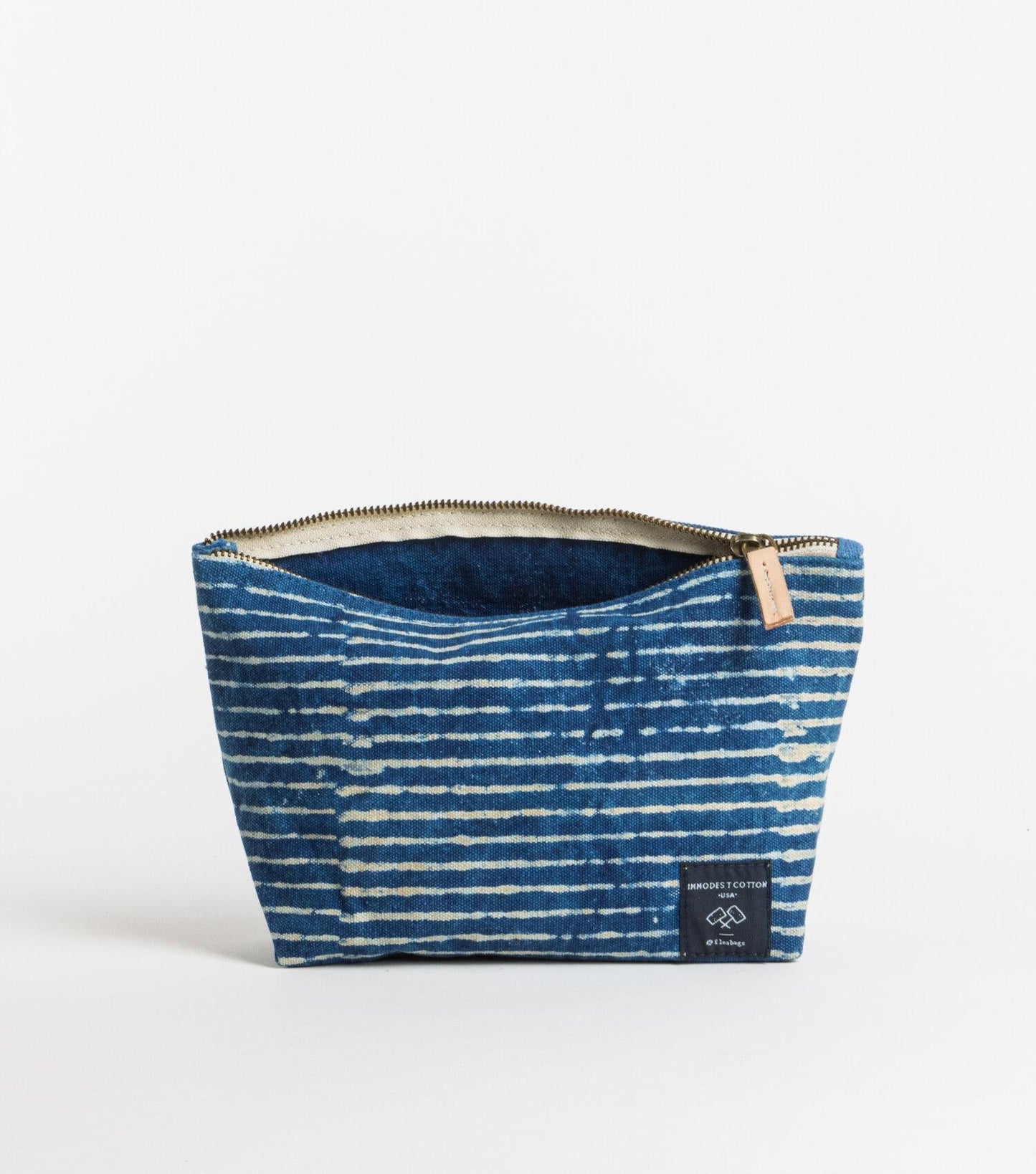 Sardine Pouch - Indigo Stripe