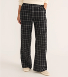 Allison Trouser - Black/White Check