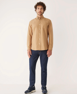 Jasper Oxford Shirt - Camel