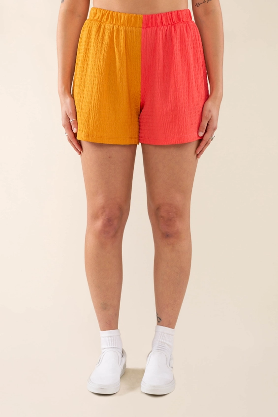 Maeve Shorts - Coral/Sundial