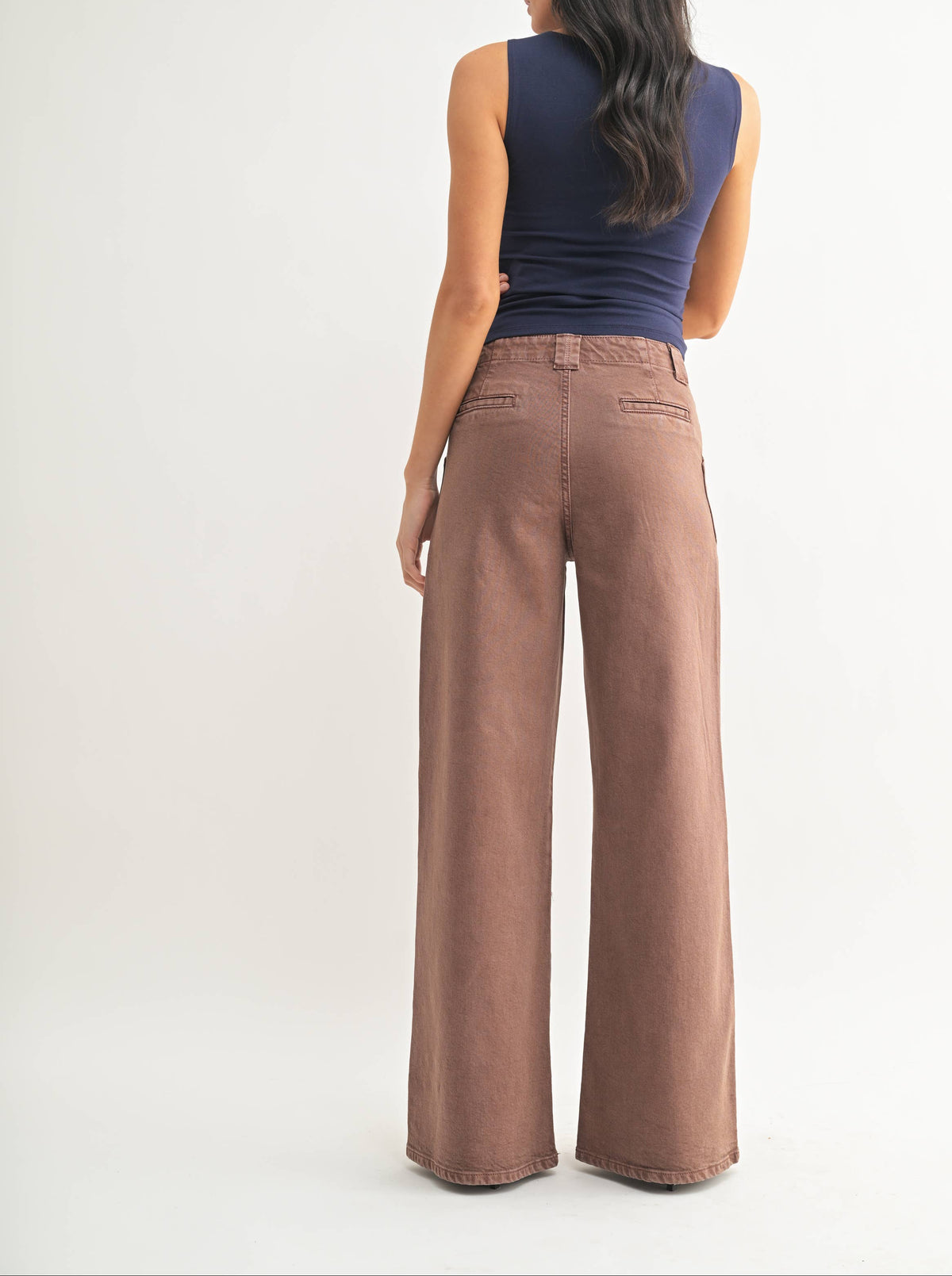 Vintage Brown Patch Pocket Jean