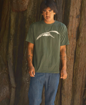 Pelican Tee - Rover Green