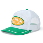 Old Town All Mesh Snapback - White/Green