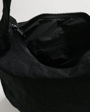 Medium Nylon Crescent Bag