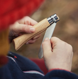 My First Opinel Knife & Recycled Sheath Set