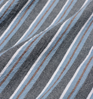 Selleck Shirt - Allure Blue Ramsgate Stripe