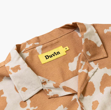 Ranch Button Up - Brown/White