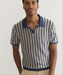 Liam Sweater Polo - Cool Multi Stripe