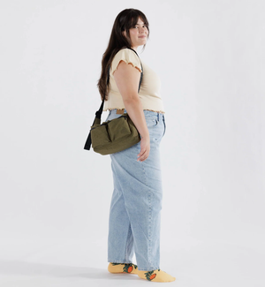 Medium Cargo Crossbody - Seaweed