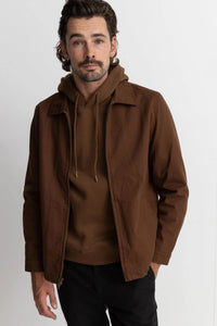 Classic Shop Jacket - Chocolate